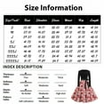 thumbnail image 3 of Women's Fashion Round Neck Casual Slim Valentine's Day Printed Long Sleeve Dresses, Fall and Winter Casual Wear with Romantic Design, Soft and Stylish,Deep Red,L, 3 of 4