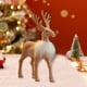 thumbnail image 4 of Xihbxyly Artículo En Liquidación Adornos Navideños Adornos de Reno Simulados Materiales de Peluche Animales Adornos de Reno Decoraciones Navideñas, 4 of 6