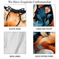 thumbnail image 4 of luoweisi Men's Beach Shorts Quick Dry Swim Trunks with Mesh Lining Fox XL, 4 of 5