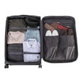 thumbnail image 3 of Air Canada Indigo Lite Collection Softside 28-Inch Checked Luggage, Expandable Large Spinner Suitcase with Rolling Wheels for Travel, 3 of 9