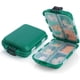 thumbnail image 1 of ZHAOCHENG Pastillero portátil, organizadores de pastillas diarios de 7 días, pastillero con 10 compartimentos, pastilleros de plástico, dispensador de pastillas para vitaminas, suplementos y medicamen, 1 of 5