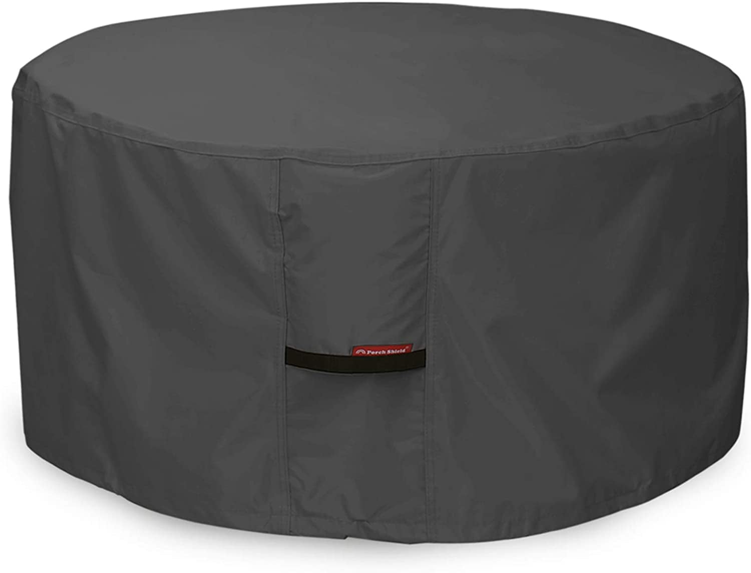 Coolmade Fire Pit Cover Waterproof 600D Heavy Duty Round Patio Fire