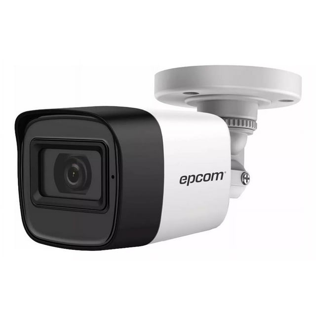 Epcom Cámara de Seguridad Tipo Bala TURBOHD 5 MP Con Gran Angular 85.5° 30 mts IR EXIR Para Vision Nocturna Protección IP67 Para Uso Exterior Compatibilidad Con 4 Tecnologías Modelo B50-TURBO-G2/A