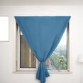 thumbnail image 4 of Stick-On Blackout Curtain Room Darkening Window Shade No Drill Rental Friendly Drapes For Bedroom Living Room 100x90cm, 4 of 8
