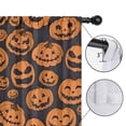 thumbnail image 4 of Blackout Kids Curtains,Classic Halloween Pumpkins Pattern Childrens Insulated Curtains Set Of 2,Bedroom Essentials,Toddler Room Decor 42"x84", 4 of 5