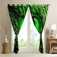 thumbnail image 4 of Green Dragon Eye 2 Panels 42"Wx84"L Curtains & Drapes,Antique 3D Dragon 30%-50% Blackout Curtains Gothic Curtains,Mythical Animal Curtains Artistic Fantasy Living Room Decor Aesthetic, 4 of 6