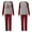 Red-Mom, variant on Aofany Family Matching Christmas Pajamas Set, Christmas Tree&Letter Print Long-Sleeved T shirt Tops   Plaid Trousers Holiday Sleepwear Outfits for Family Member