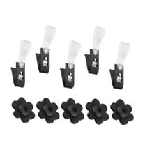 OFFIGAM Small Garden Flag Holder Garden Flag Clips Anti-Wind 20Pcs