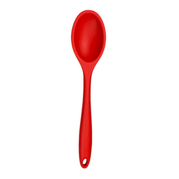 Versatile Silicone Soup Ladle Serving Spoon Heat Resistant Large Spoon Sturdy