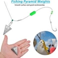 thumbnail image 4 of shiyou-Pyramid Sinker Weights, Lead Bullet Fishing Sinkers with Ring for Catfish Rig Surf Fishing Tackle, 4 of 4