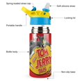 thumbnail image 3 of Tom And Jerry Kids Water Bottle with Silicone Straw And Spill-Proof Lid, 16.9oz Stainless Steel Double-Wall Vacuum Insulated Water Bottles for Boys Girls, 3 of 8