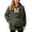 Army Green, variant on Stralyhd Cat Pouch Hoodie for Women Cozy Dog Pouch Sweatshirt Fleece Pet Care Hoodie Long Sleeve Pet Carrier Pullover with Pet Pocket