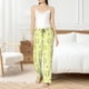 thumbnail image 4 of Fotbe Cute Frog3 Pantalones de Pijama para Mujer, Pantalones de Dormir, Pantalones Pj con Cordón y Bolsillos-Large, 4 of 6