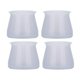 thumbnail image 1 of Tapas de Patas de Silla Cuadradas Antideslizantes de Silicona de Pies para Taburetes - Azul perfecl Tapas de las piernas del asiento, 1 of 8