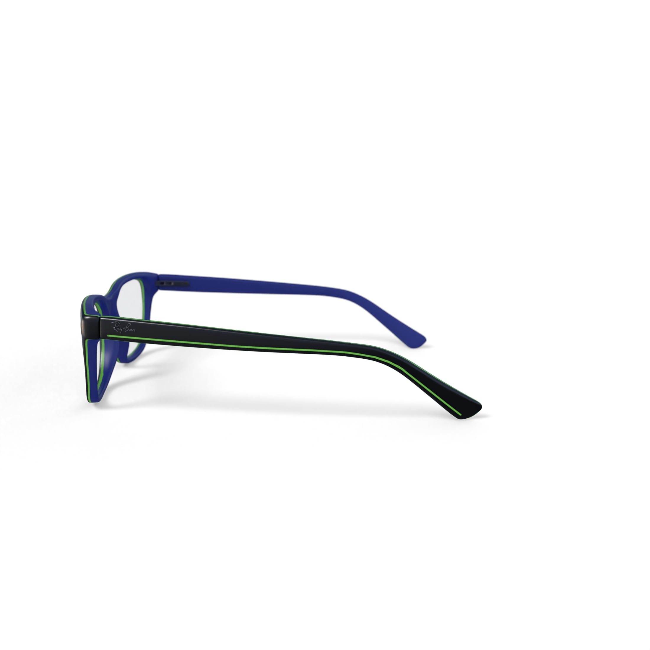 Ray-Ban Youth 0RY1536 Prescription Eyeglasses with Case, Dark Grey