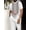 White, variant on Men's 2 Piece Outfits Colorblock Crewneck Short Sleeve Tee Elastic Waist Pants Set Tracksuits Multicolor XXL