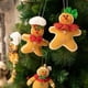 thumbnail image 1 of Adornos de pan de jengibre para la decoración de la corona del árbol de Navidad Decoración de la bolsa de regalo de la temporada de la cocina y las celebraciones navideñas (juego de 2) javascript:; Ormromra WRJM-412, 1 of 7
