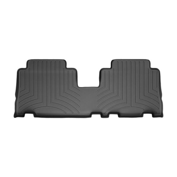 WeatherTech Custom Fit FloorLiners compatible with 2008-2010 Saturn Vue - 2nd Row, Black