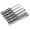 thumbnail image 5 of 1pc 50mm Alloy Steel Flat Head Slotted Tip Magnetic Screwdriver Bit 2.0-6.0mm, 5 of 7