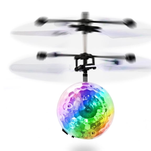 RC Flying Balls Electric Infrared Induction Drone Helicopter Ball LED Light Kids Flying Toy