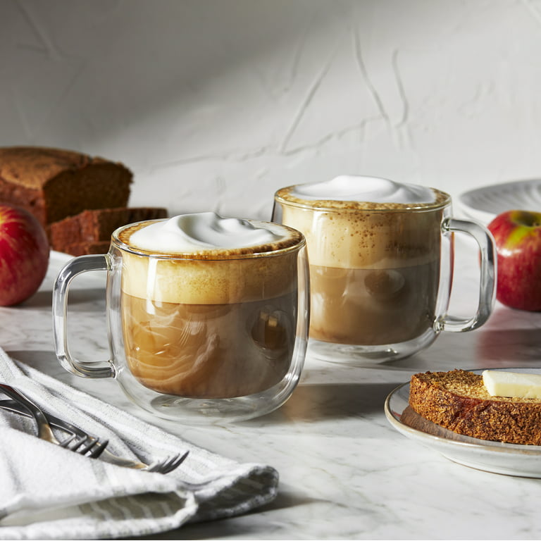 Sorrento Plus Double Wall 12oz Coffee Mugs (Set of 4 )