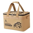 thumbnail image 3 of Bolsa de almacenamiento para acampar, bolsas de lona, ​​equipaje para exteriores, gran capacidad, resistente, bolsa de transporte para acampar, para Caqui, 3 of 8