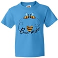 thumbnail image 3 of Inktastic Valentine’s Day Bee Mine Cute Bees and Heart Youth T-Shirt, 3 of 5