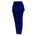 thumbnail image 2 of Baberdicy Women's Legging Womens Leggings with A Line Skirt High Waisted Full Length Yoga Pants for Workout Athletic, Sale Clearance Dark Blue Xxl, 2 of 6