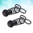 thumbnail image 3 of 2 pinzas de acero con agarre de metal, entrenador de resistencia para dedos, herramientas de entrenamiento de ejercicio de fuerza pesada para fitness (negro), 3 of 5