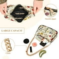 thumbnail image 2 of FORMRS Womens Shoulder Bag with Chain Strap Clutch Purse Cute Tote Handbag, Beige Floral, 2 of 7