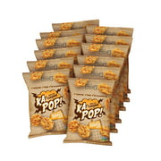 Ka-Pop! Popped Chips, Vegan Cheddar (1oz, Pack of 12) - Allergen Friendly, Ancient Grains, Gluten-Free, Paleo, Non-GMO, Healthy, Whole Grain Snacks, As Seen on Shark Tank