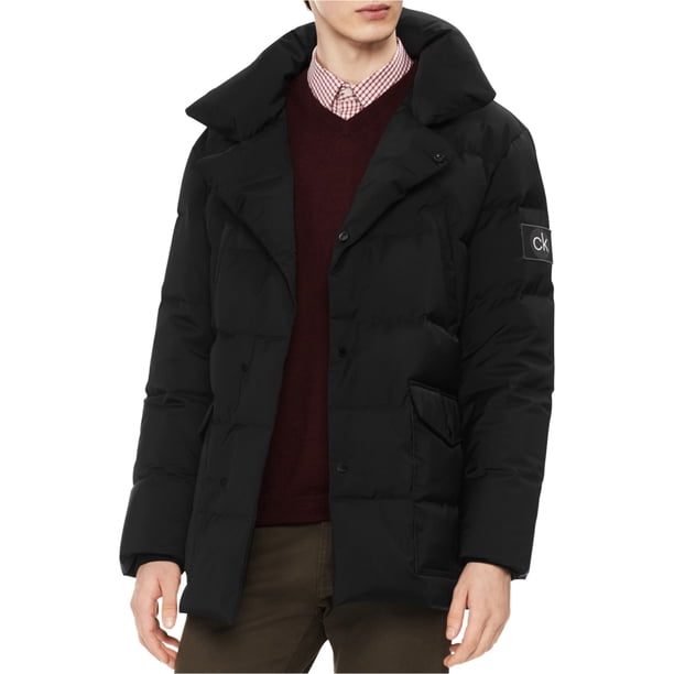 Calvin Klein - Chaqueta acolchada para hombre, color negro, XS
