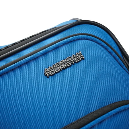 American Tourister - 4 Kix 2.0 24" Expandable Spinner Carry-On Suitcase - Classic Blue