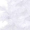 thumbnail image 3 of vidaXL Corner Artificial Christmas Tree White 180 cm PVC, 3 of 5