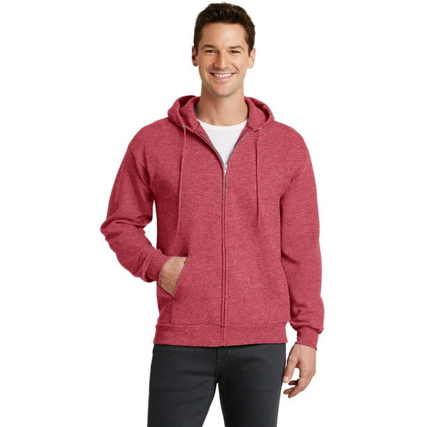 Port & Company? - Sudadera con capucha y cremallera completa Core Fleece. PC78ZH Puerto & Compa??a PC78ZH
