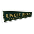thumbnail image 3 of Famous Bar & Grill Sign, Bar Name Sign, Custom Home Bar Decor, Beer Sign, Grill Master Aluminum Sign - 4x18 inches, 3 of 4