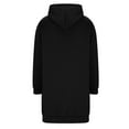 thumbnail image 5 of GEWSEY Women's Oversized Zip Up Hoodie Lightweight Thin Long Sleeve Hooded Sweatshirt with Pockets (Black, M), 5 of 9