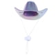 thumbnail image 1 of WORGEOUS Sombrero para perro, decoración, Mini sombrero de vaquero, gorra de Gato con correa ajustable para la barbilla, decoración para la cabeza de mascota, 1 of 9