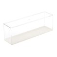 thumbnail image 2 of bedienty Clear Storage Box Clear Display Case Small for Yellow Figure Action Figurines Model White 30x7.8x10.5cm, 2 of 6
