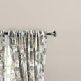 thumbnail image 3 of Ellis Curtain Wynette Lined 3" Rod Pocket Curtain Panel Pair with Tiebacks 100" x 63" Grey, 3 of 5