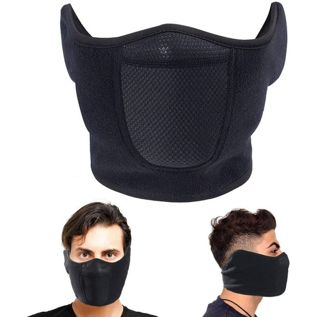 Máscara facial ajustable a prueba de viento para esquí, snowboard y motociclismo
