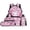 Axolotl Cherry Blossom, variant on White Wolf School Backpack Set 4Pcs with Portable Lunch Bag Multifunctional Pencil Case Water Bottle Bag Carrier Suitable for Elementary Middle School