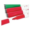 thumbnail image 2 of U Brands Medium Point Low-Odor Dry-Erase Markers w/Erasers Assorted Colors 3980U00-12, 2 of 2