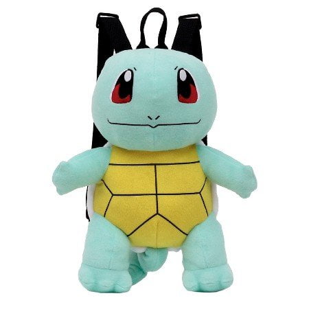 Nintendo Pokemon Boys' Squirtle 14' Plush Backpack - Walmart.com - Walmart.com