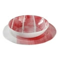 thumbnail image 3 of Gap Home Flowing Watercolors 8-Piece Red Melamine Dinnerware Set, 3 of 9