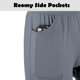 thumbnail image 5 of BIG ELEPHANT Pantalones Deportivos Ultrasuaves para Niñas, Pantalones Deportivos para Niños de Cintura Alta con Bolsillos, 3 Pzas (6-15 Años), 5 of 9