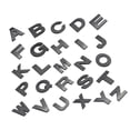 thumbnail image 2 of Kuntesetty 26 3D Stickers with English Letters for Cars, for Vehicle Body, Shiny Metal, for Black, 2 of 10