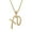 Gold, variant on Xo Modelling Pendant Necklace, Fashion Cubic Decoration Creative Gift Jewellery,Gold