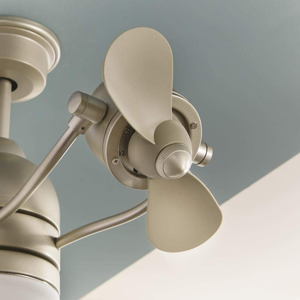 Home Decorators Collection Acworth 36 In Led Indoor Outdoor Sliver Ceiling Fan