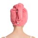 thumbnail image 5 of HOPESHINE Toalla suave para el cabello de ducha para mujer, gorro de secado con turbante para el cabello, gran regalo para mujeres (paquete de 3 rosas rojas), 5 of 5